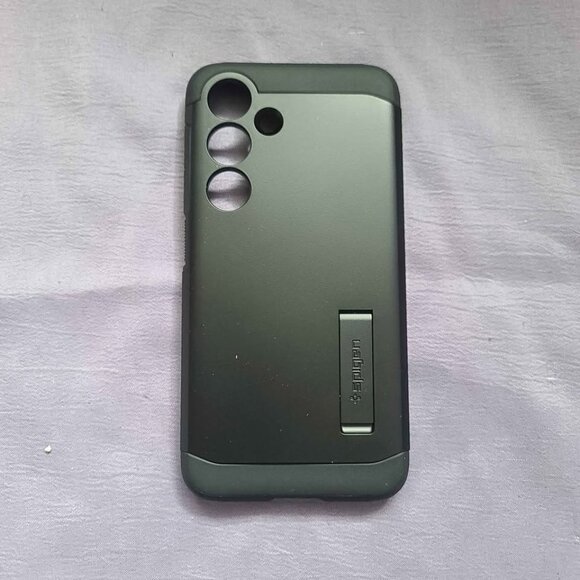 Spigen Case for Samsung Galaxy S24 Case: Tough Armor Black - Picture 1 of 3